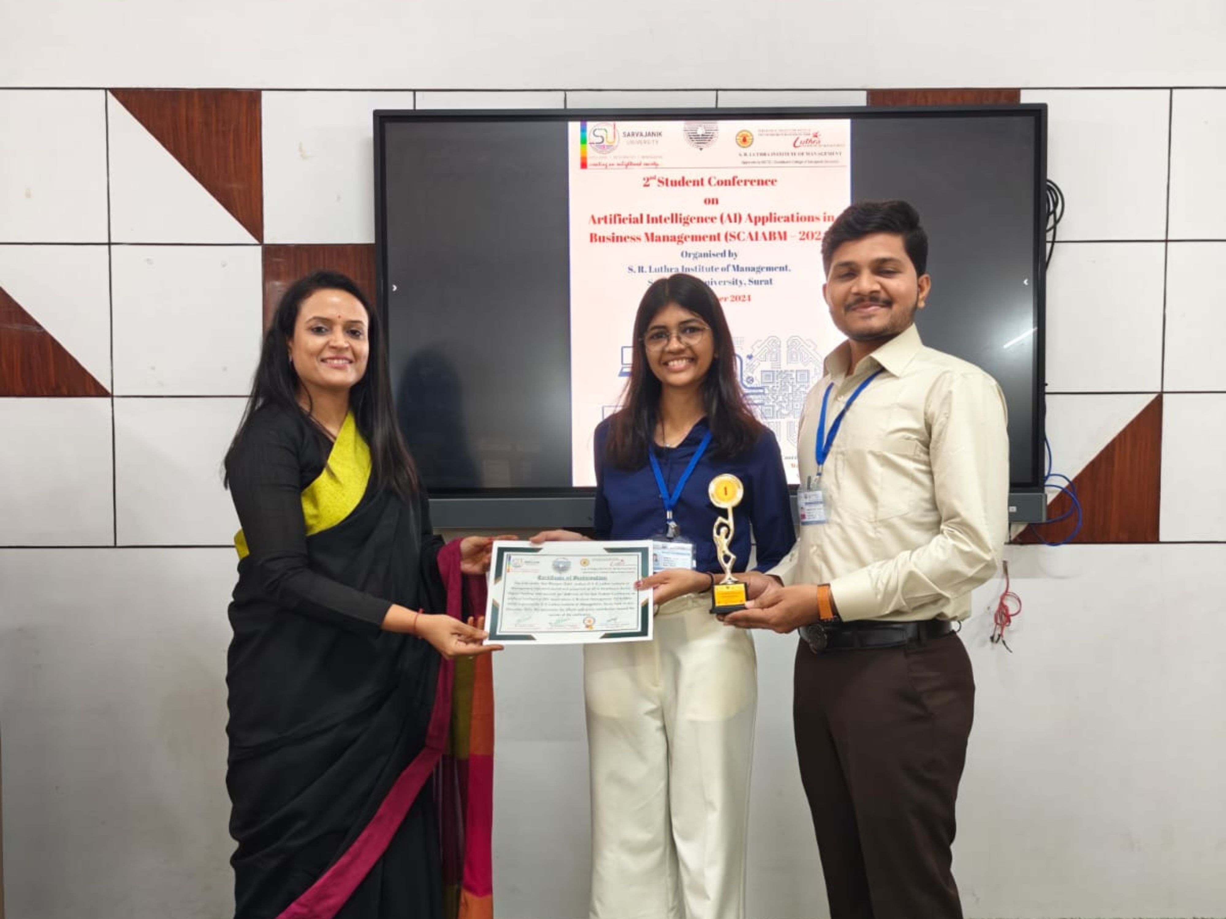 2nd Student Conference on Artificial Intelligence - S. R. Luthra ...